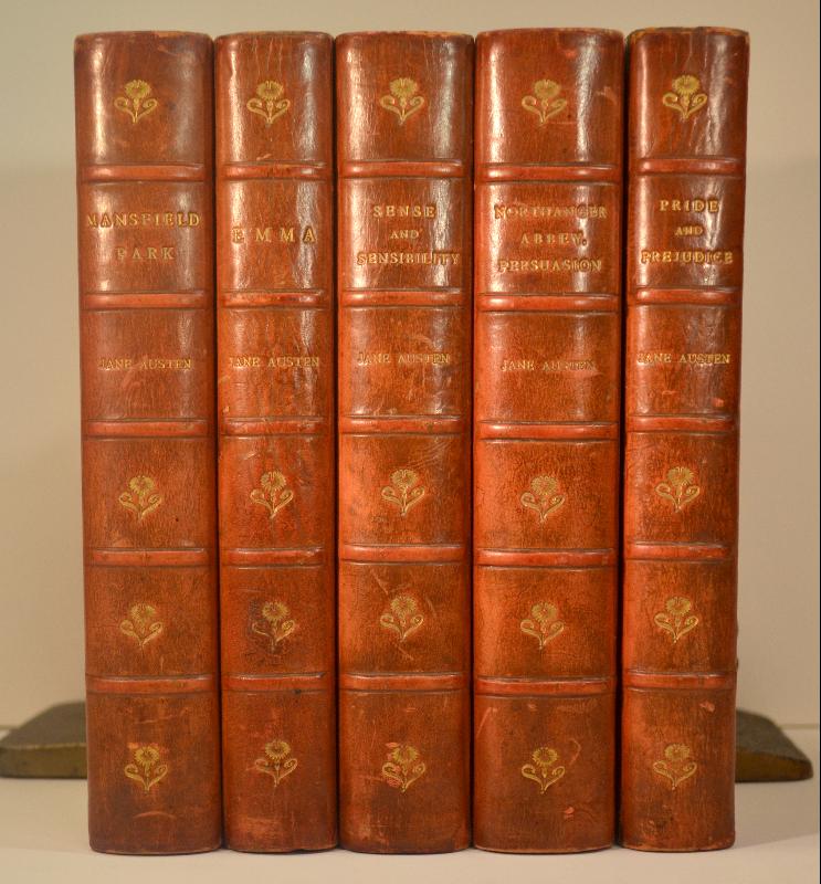 Jane Austen Complete Set, Leather 6 Vol. In 5