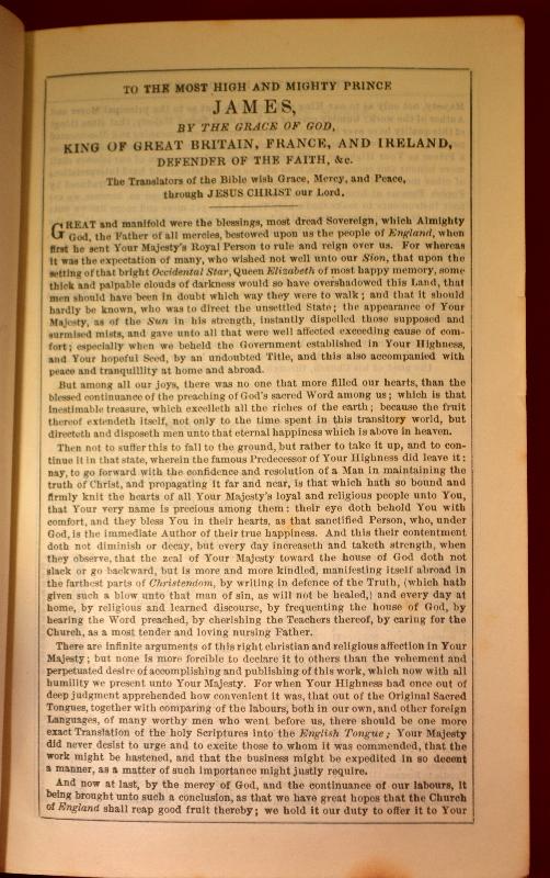 KJV HOLY BIBLE, c.1895, BLACK LEATHER, GILDED