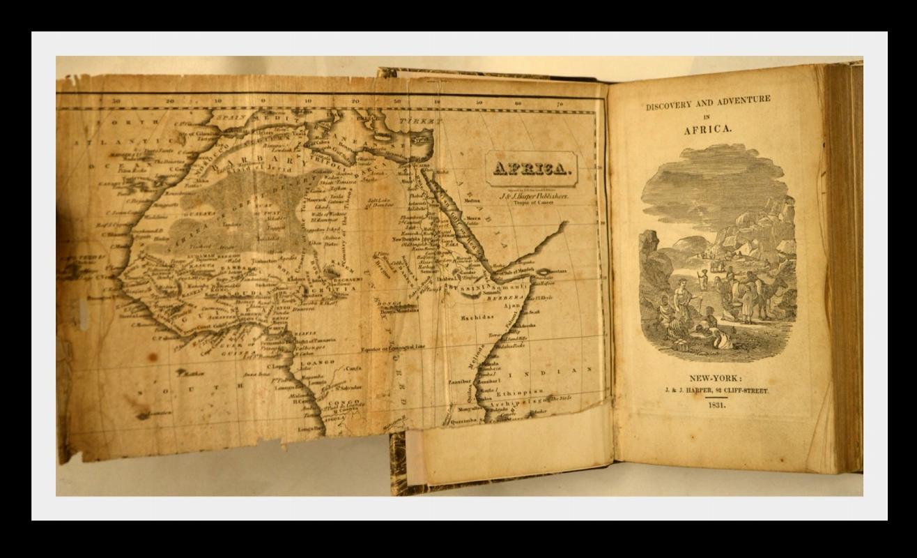 AFRICA, FROM EARLIEST AGES TO PRESENT, 1831,1ST American Ed.