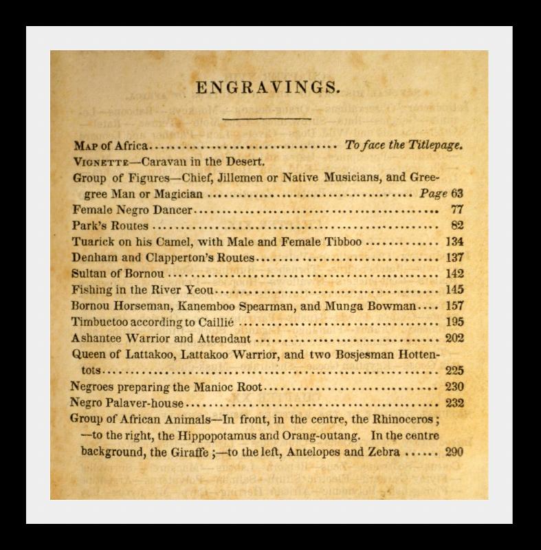 AFRICA, FROM EARLIEST AGES TO PRESENT, 1831,1ST American Ed.