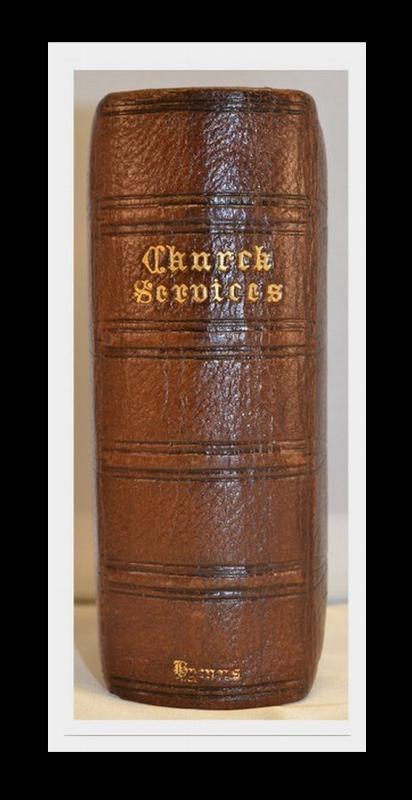 1871,CHURCH SERVICES, COMMON PRAYER, NEW TESTAMENT, LEATHER, FINE!