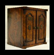 Antique English Smoker's Cabinet, Circa 1887