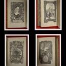 1862 ANGELS Split Double Fore Edge Paintings Herberts Works Gilded