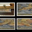 1862 ANGELS Split Double Fore Edge Paintings Herberts Works Gilded