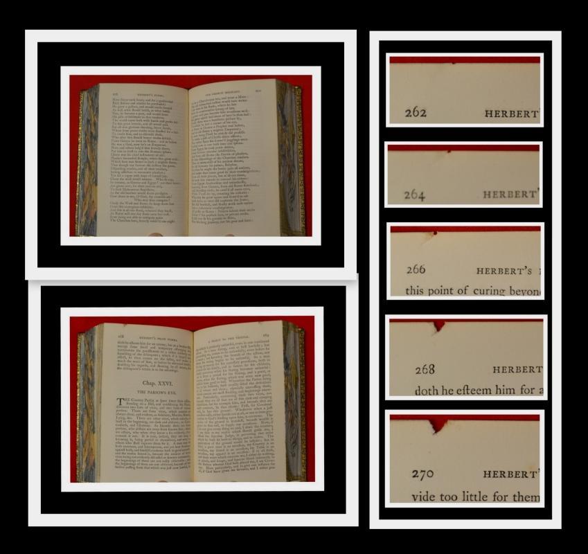 1862 ANGELS Split Double Fore Edge Paintings Herberts Works Gilded