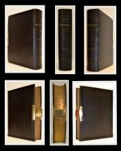 Large KJV Holy Bible With Clasp, Colored Maps, Fine Leather Binding