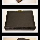 Large KJV Holy Bible With Clasp, Colored Maps, Fine Leather Binding