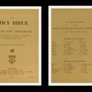 Large KJV Holy Bible With Clasp, Colored Maps, Fine Leather Binding