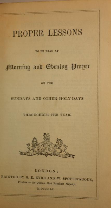 1860 Miniature Church Services, Prayer, New Testament, Leather, Brass Clasp & Banding