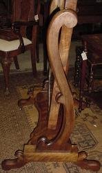 Victorian English Mahogany Cheval Mirror