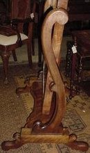 Victorian English Mahogany Cheval Mirror