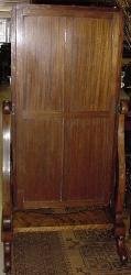 Victorian English Mahogany Cheval Mirror