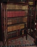 Gothic Style English Mahogany Bookcase On Stand, 1830