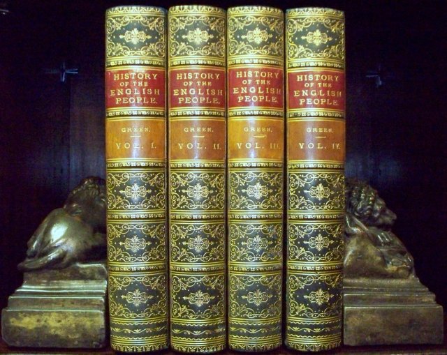Short History Of The English People, Fine Leather Binding