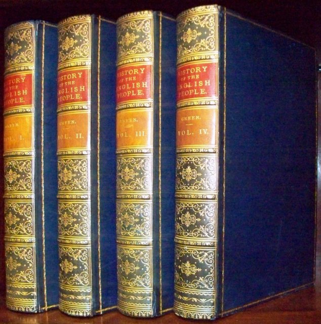 Short History Of The English People, Fine Leather Binding