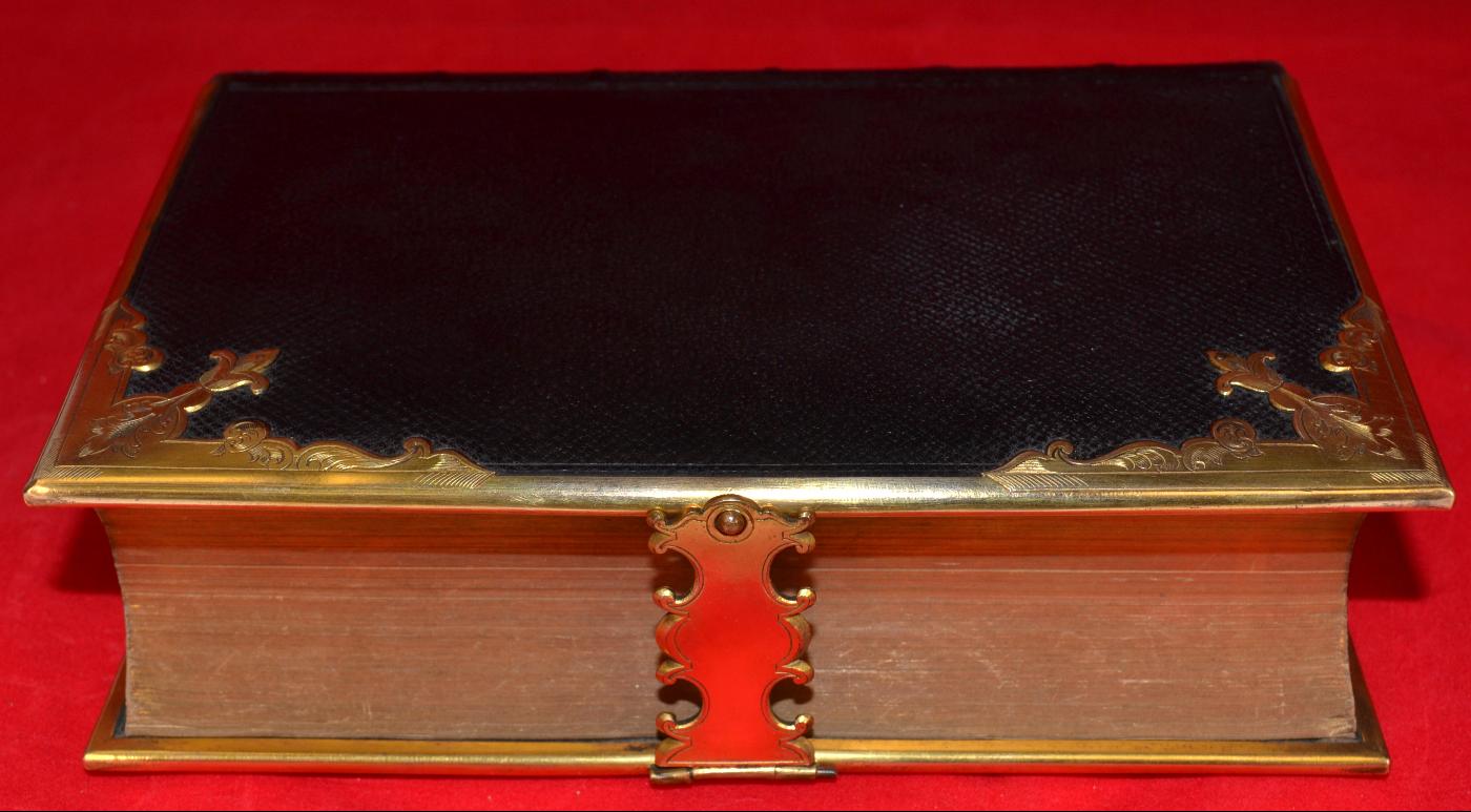 Church Services/Book of Common Prayer, 1856 New Testament, Leather, Clasp