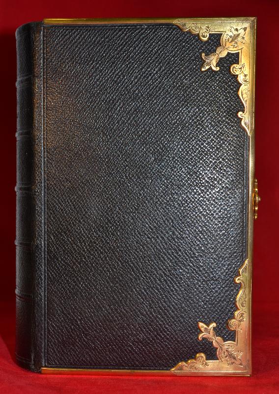 Church Services/Book of Common Prayer, 1856 New Testament, Leather, Clasp