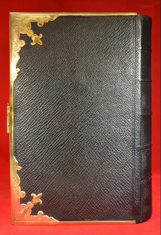 Church Services/Book of Common Prayer, 1856 New Testament, Leather, Clasp