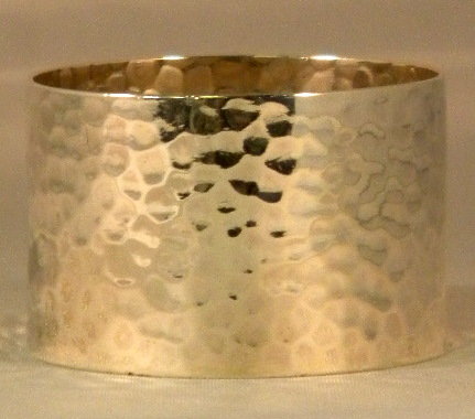 Sheffield Sterling Silver Napkin Ring In Original Box, 1932