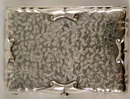 English Art Nouveau Sterling Silver Calling Card Case