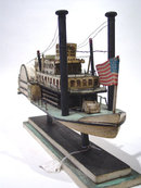 Folk Art Model of Paddlewheeler
