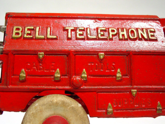 Hubley Bell Telephone Truck