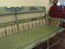 Stencilled Bench