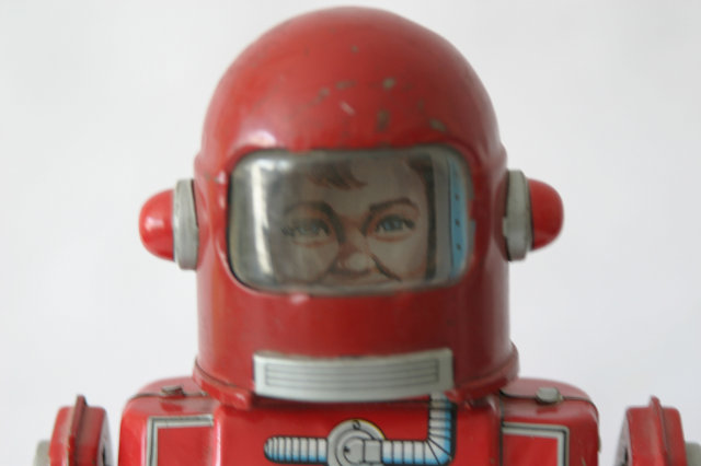 Cragstan Tin Astronaut Wind-up