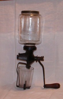 Arcade Coffee Grinder Made in 1902 Wall Mount