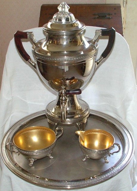 Manning Bowman Samovar Coffee Maker Set