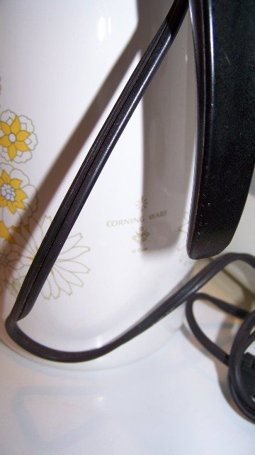 Corningware Electric Percolator Spring Bouquet