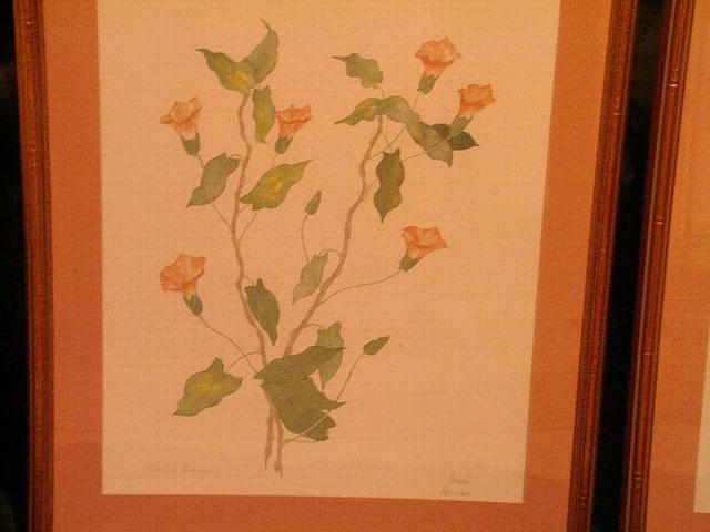 Pair of Watercolors Signed Moran