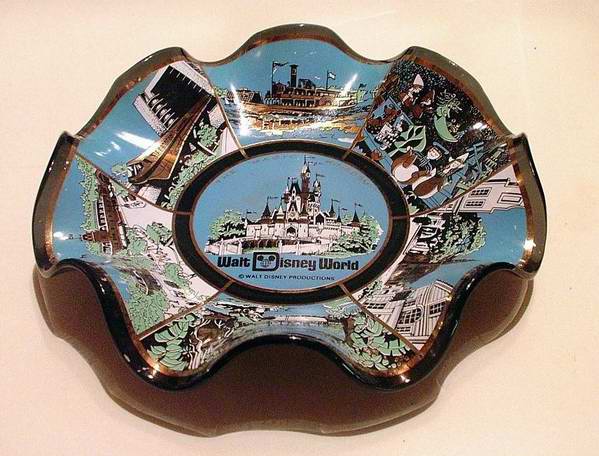 Walt Disney World Magic Kingdom Souvenir Plate