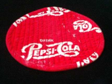 Red Pepsi Cola Potholder or Hot Pad