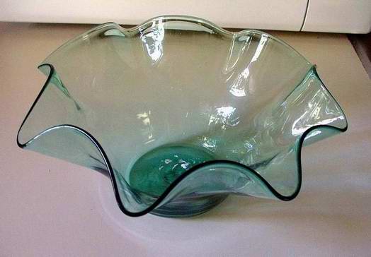 Blenko Hand Made Glass Bowl