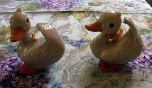 Pair of Adorable Ducks by Homeco