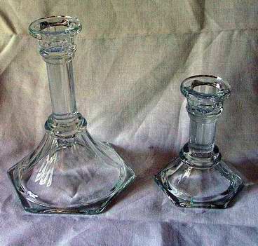 Two HOMCO USA Candlesticks