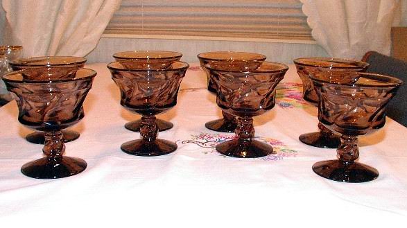 Fostoria Jamestown 8 Champagne or Sherbets