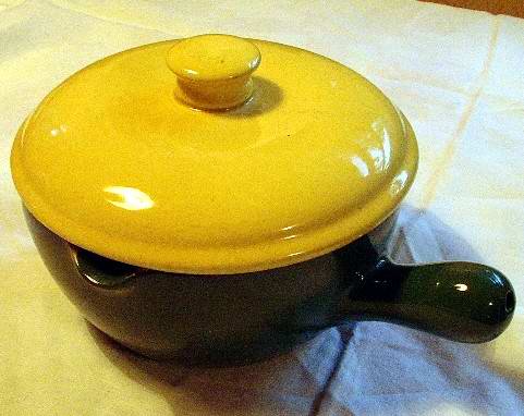 Small Covered Baking Pot