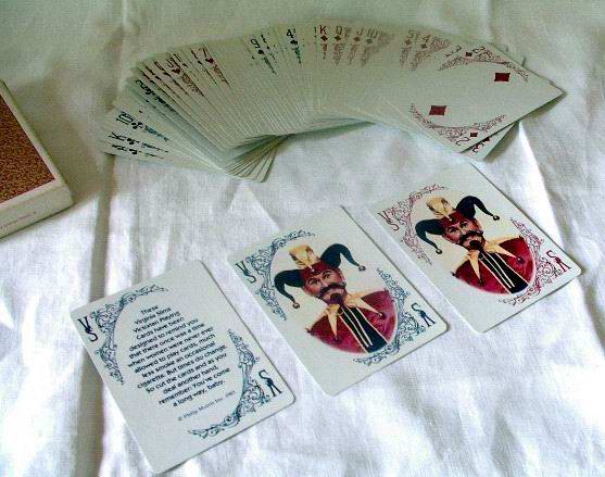 Virginia Slims Playing Cards 1985
