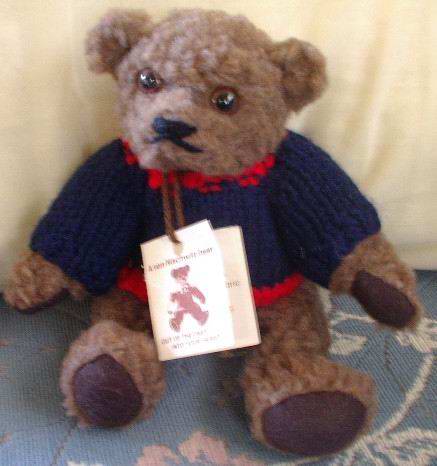 Von Nischwitz Bear Hand Made in Canfield Ohio
