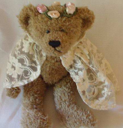 Ty Bride or Flower Girl Bear 1993