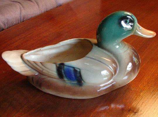 USA Mallard Duck Planter or Stylish Pet Dish