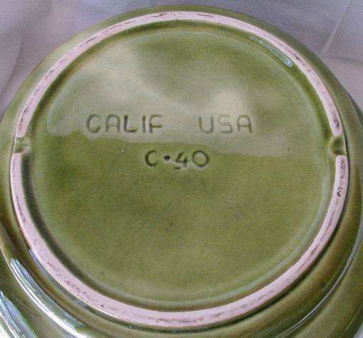 California Pottery Hen on Green Nest Cookie Jar