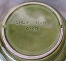 California Pottery Hen on Green Nest Cookie Jar