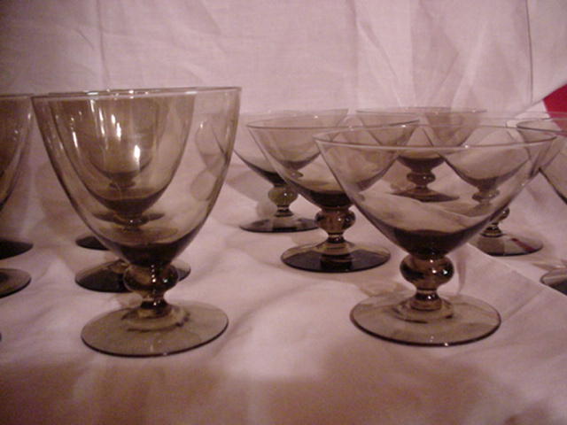 Stems and Snack Plates in Smoke
