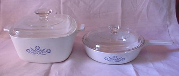 Corning Ware Cornflower Blue 4 Piece Set