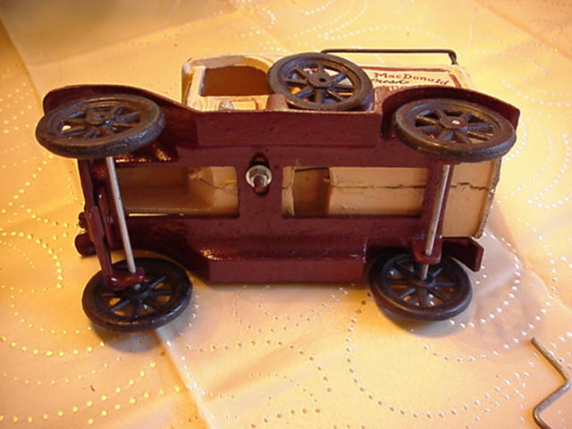 Cast Iron McDonald Produce Truck