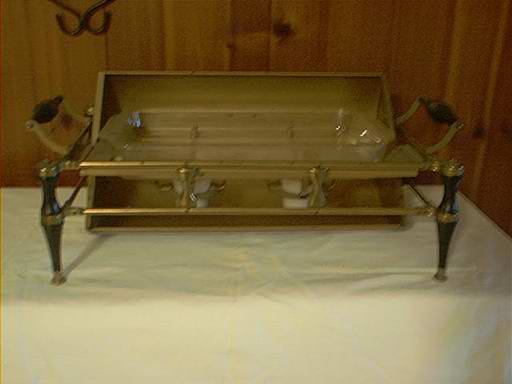 Vintage Covered Warming Tray with Fire King