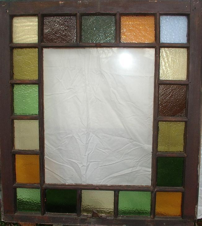 Antique Stained Glass Window